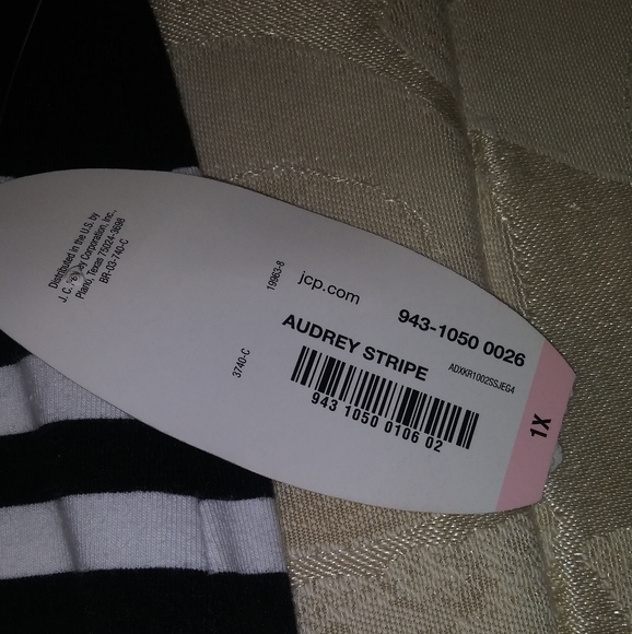 Boutique + Striped Stretch Pencil Skirt - Picture 2 of 4